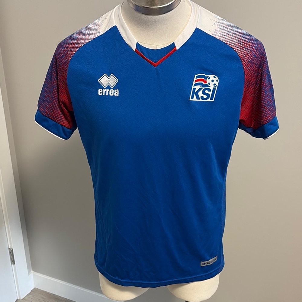 Men's Blue and Red KSI Jersey